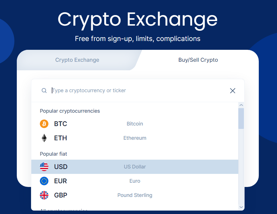 How To Buy Crypto With Fiat On SimpleSwap content image